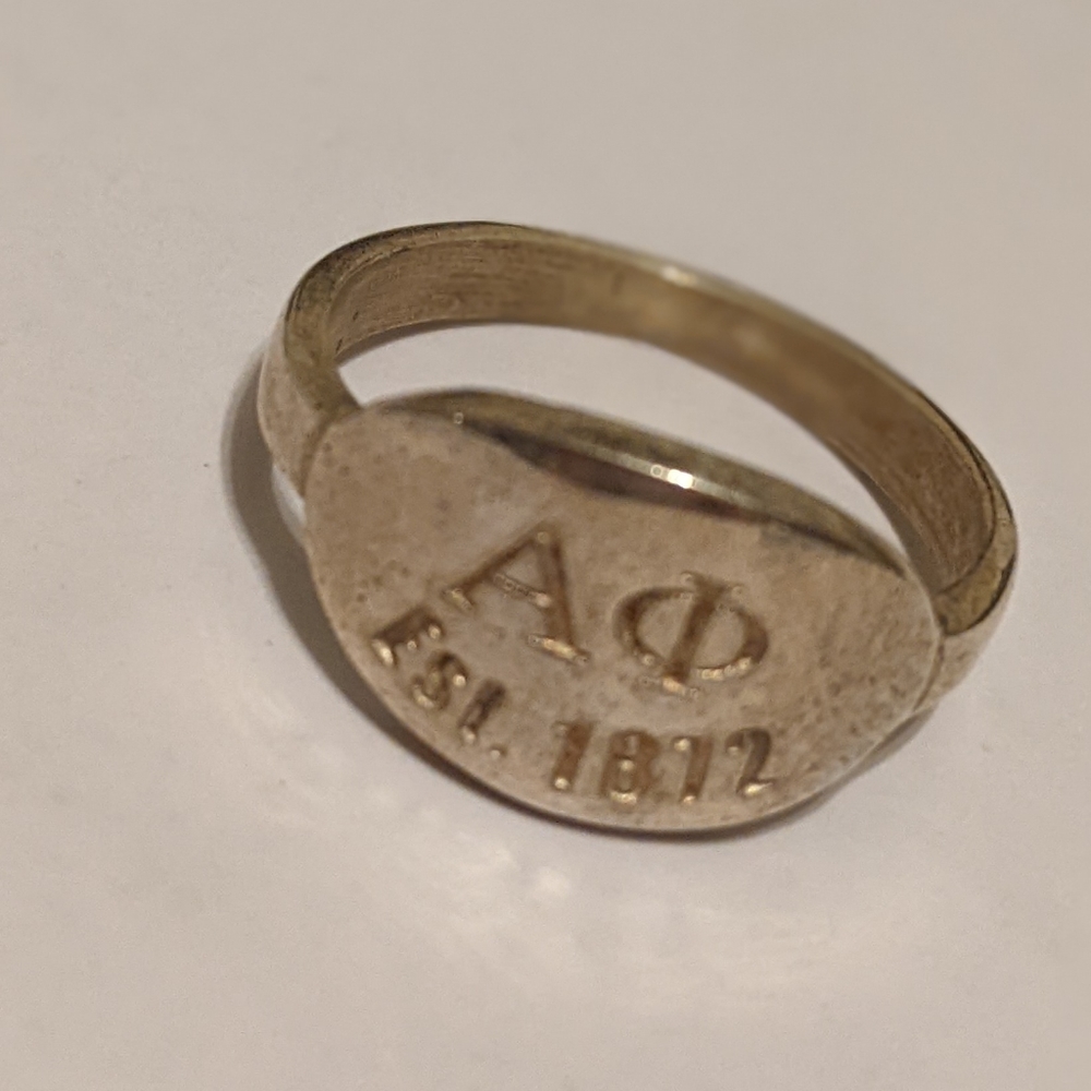Alpha Phi Ring sz 7